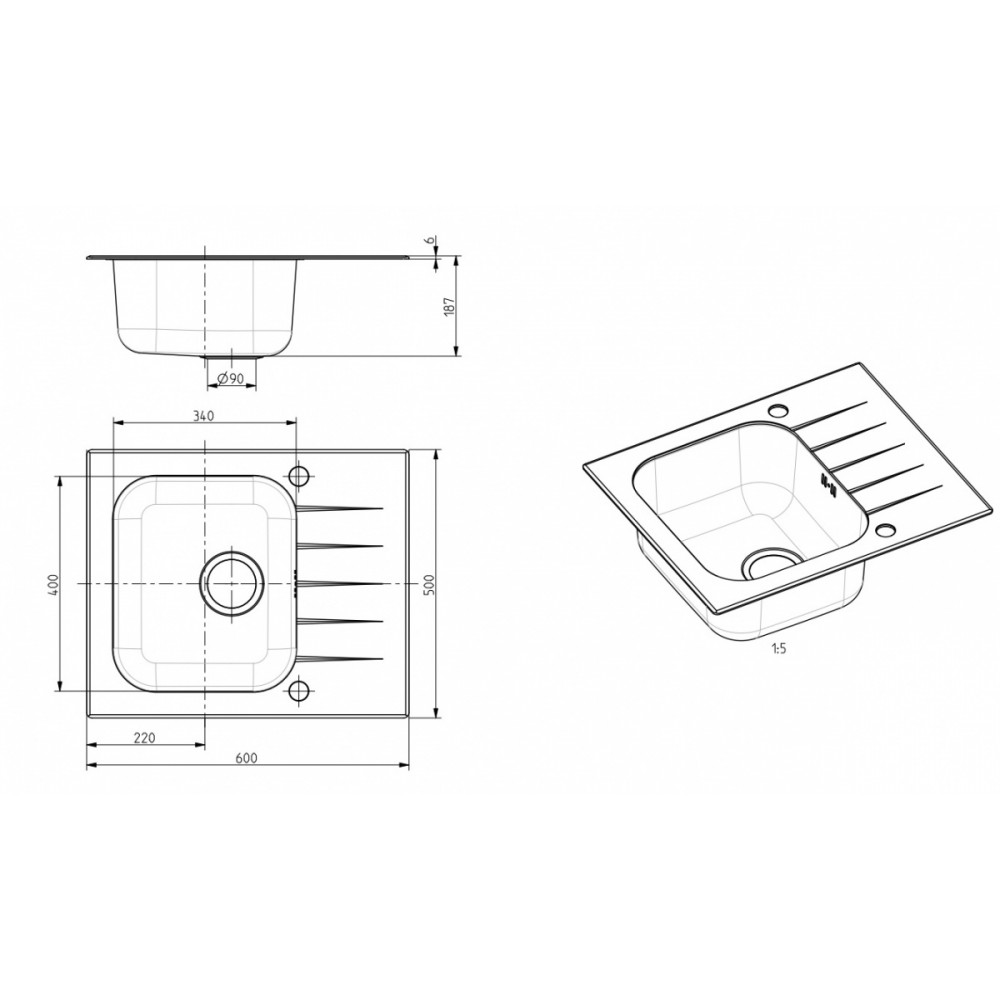 Alveus Altone 10 Sivy