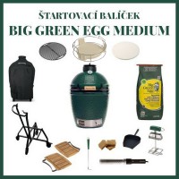 Big Green Egg Medium Štartovací balík s podvozkom