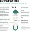 Big Green Egg Liatinový pekáč oválny zelený 5,2l