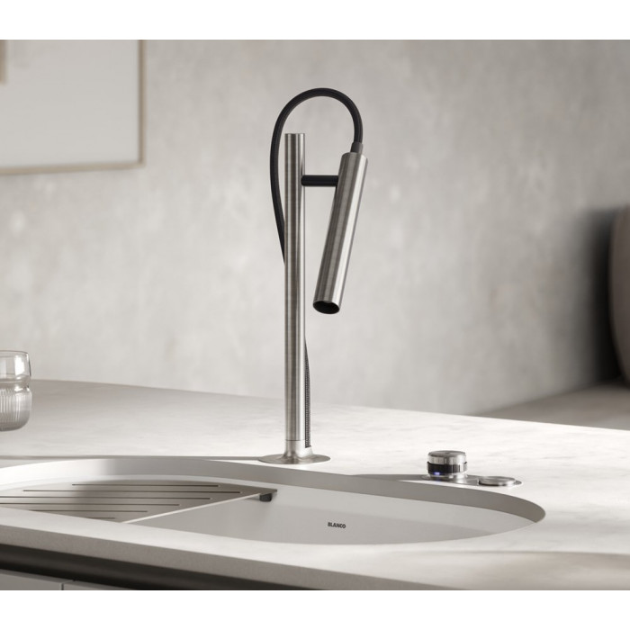 Blanco Luneoo-S Satin Platinum