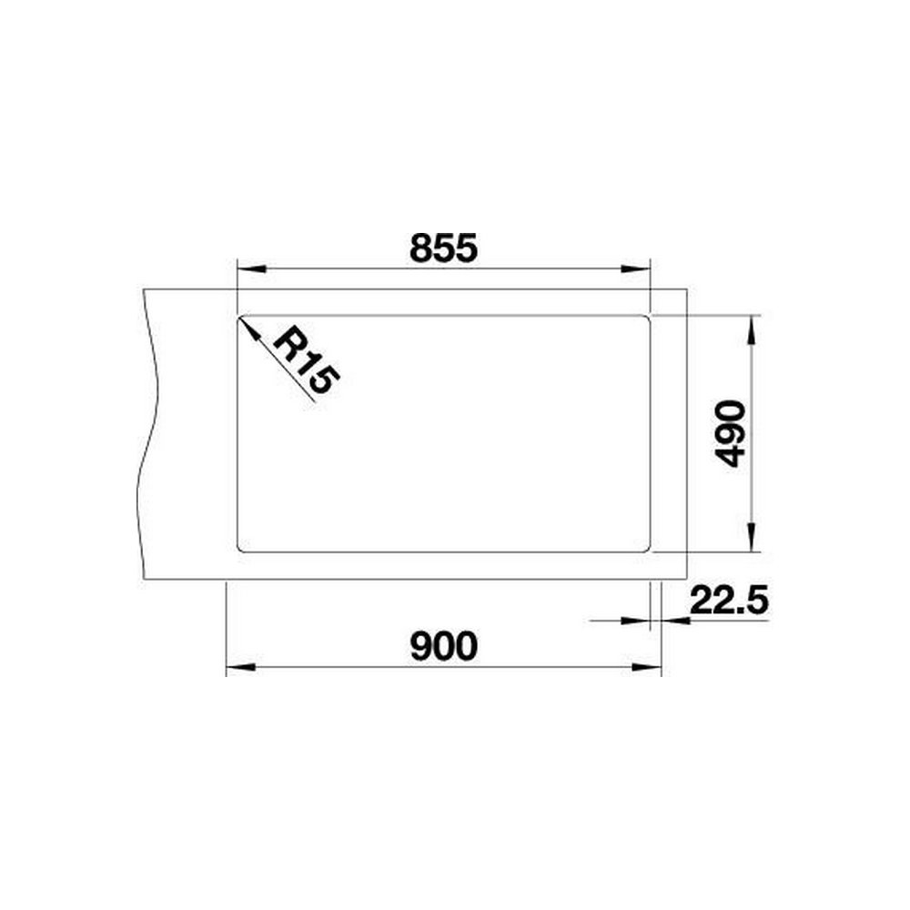 Blanco Andano 400/400-IF/A s PushControl
