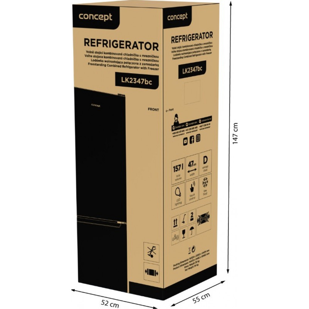 Concept LK2347bc Less Frost