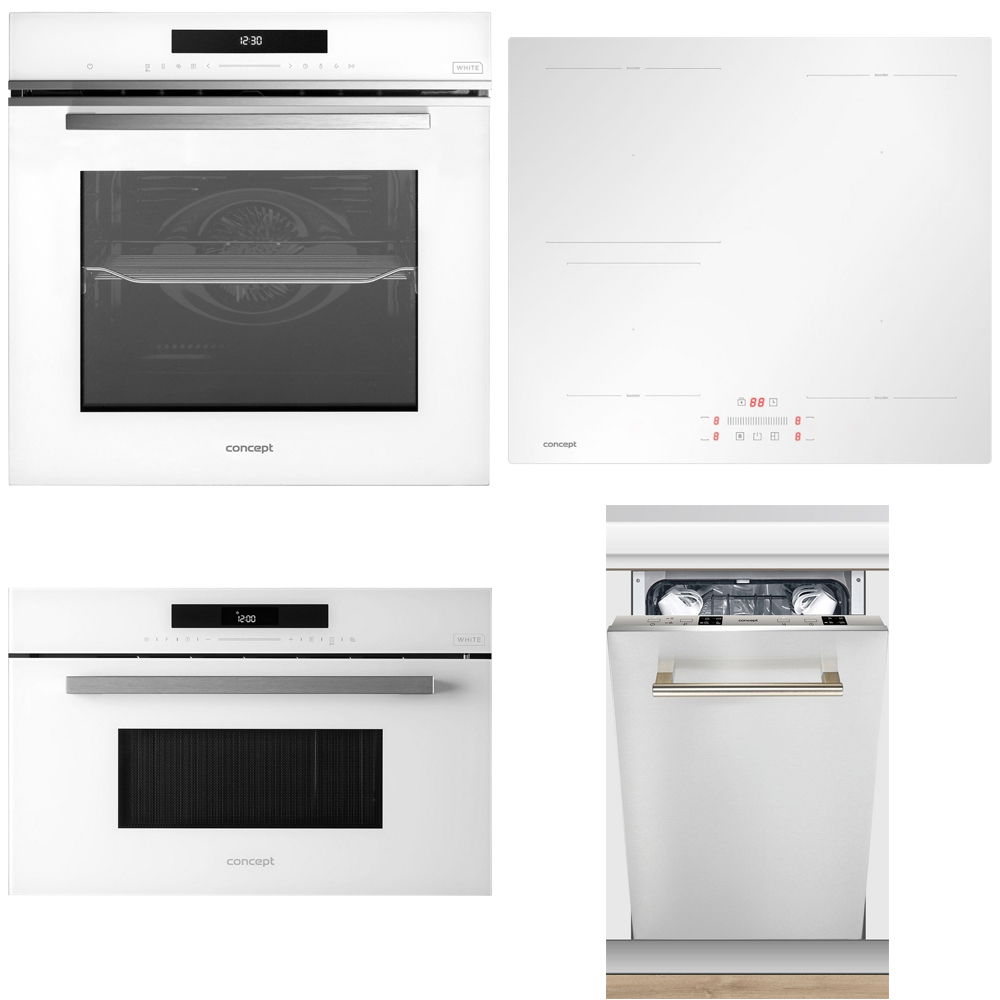 Set Concept ETV8560whN + IDV5160wh + MTV8034wh + MNV4245
