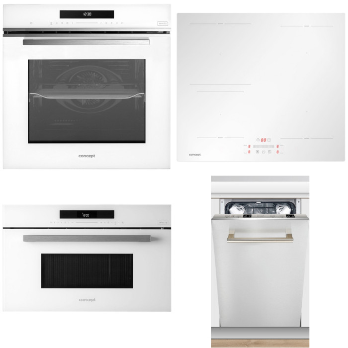 Set Concept ETV8560whN + IDV5160wh + MTV8034wh + MNV4245