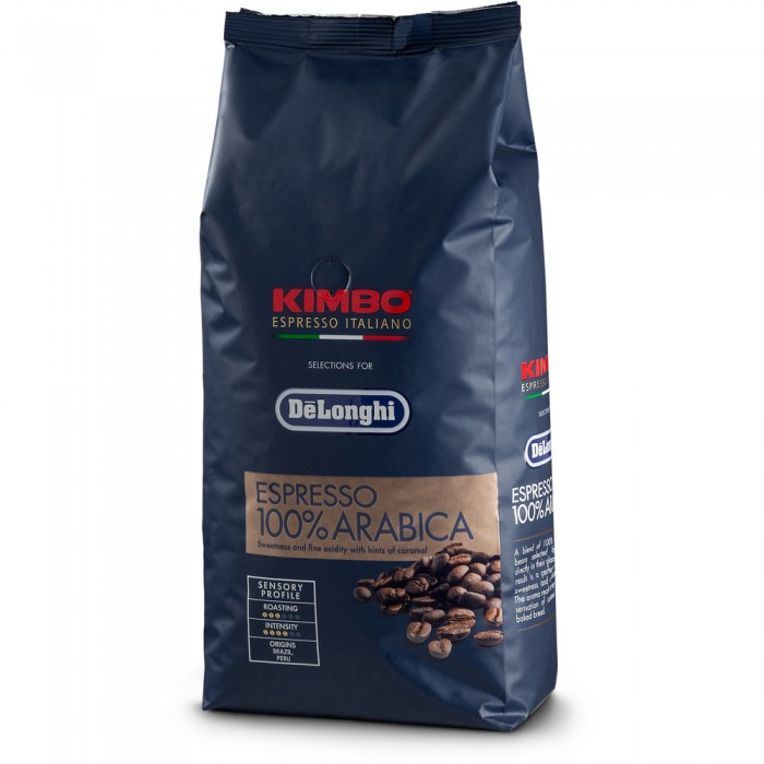 DeLonghi Kimbo Espresso 100% Arabica 1kg Zrnková káva