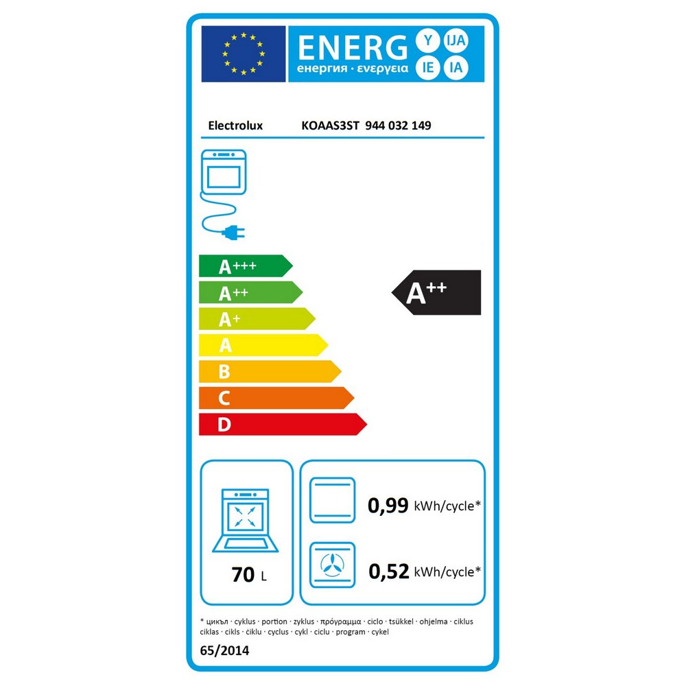Electrolux KOAAS3ST ProAssist SteamPro