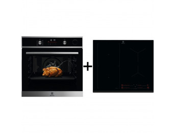 Set Electrolux EOC6H76X + CIS62450