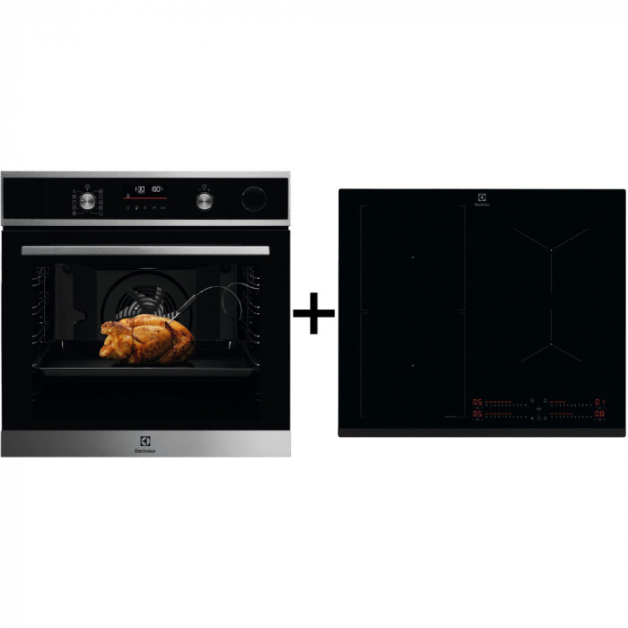 Set Electrolux EOC6H76X + CIS62450
