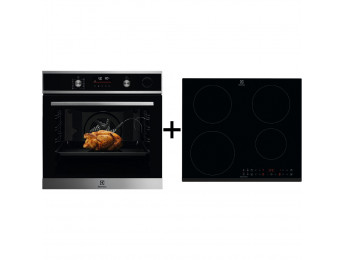 Set Electrolux EOC6H76X + KIR60433