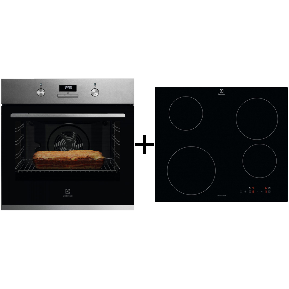 Set Electrolux KOF3H70X + LIB60420CK