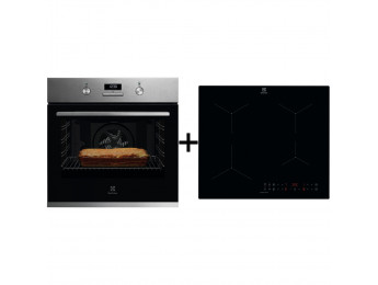 Set Electrolux KOF3H70X + LIL61434C