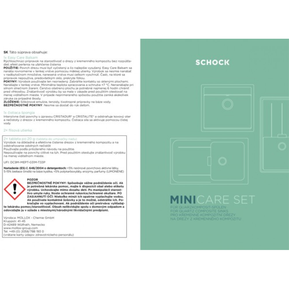 Schock základná čistiaca sada 629093
