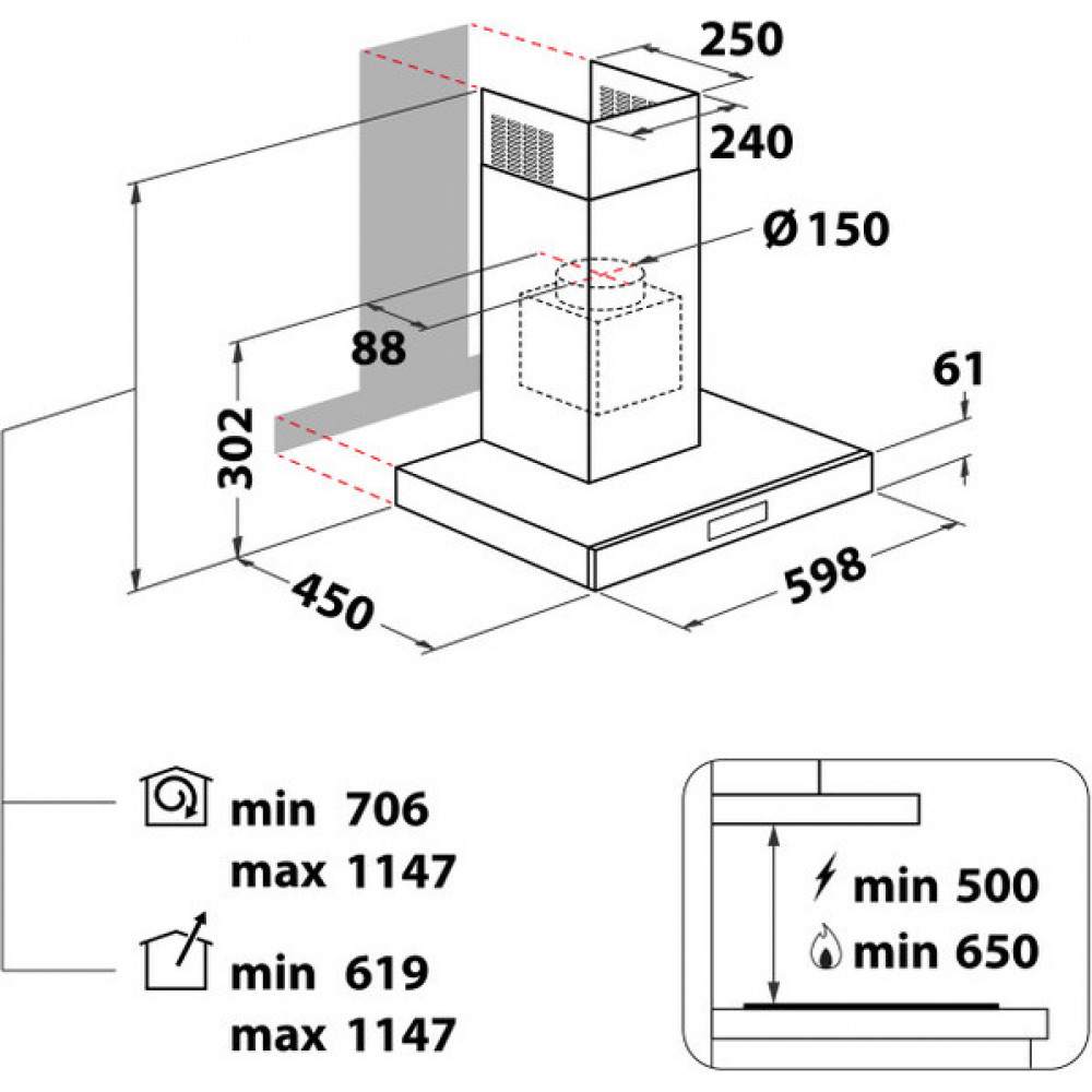 Whirlpool WHBS 62F LT K/1