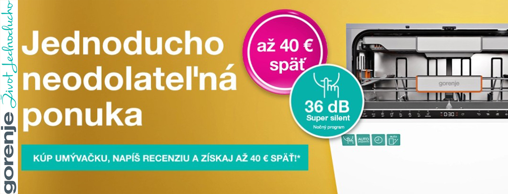 Gorenje Dish cashback 2026